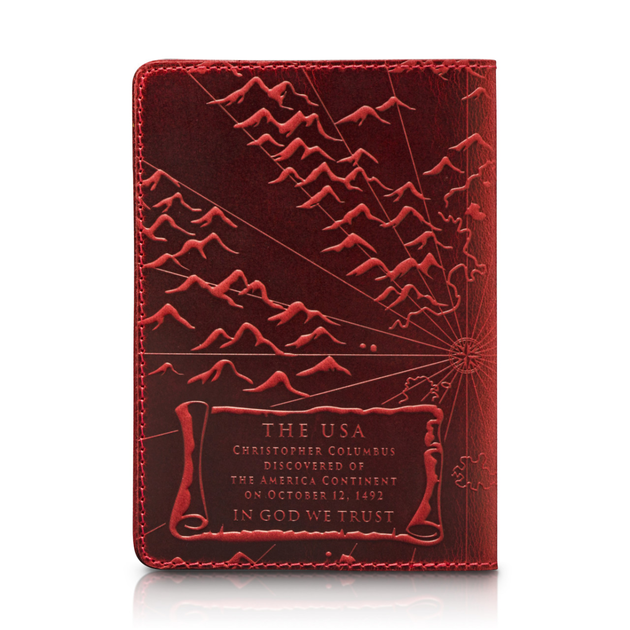Обложка для паспорта HiArt PC-01-S18-1440-T003 Shabby Red Berry "Discoveries" - изображение 2