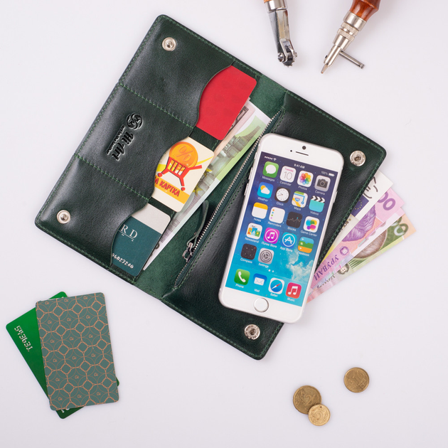 Бумажник HiArt WP-05-C19-5406-000 Crystal Green - изображение 5