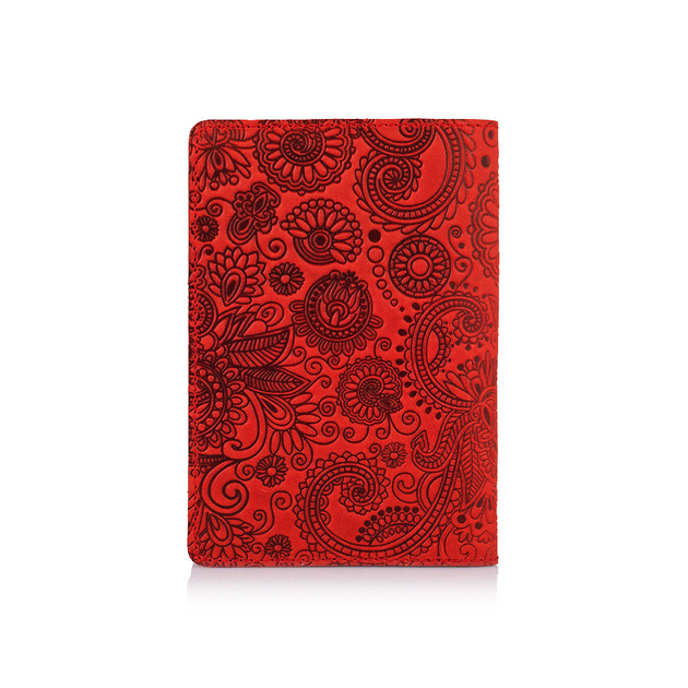 Обложка для паспорта HiArt PC-01-S18-1440-T005 Shabby Red Berry "Mehendi Art" - изображение 2