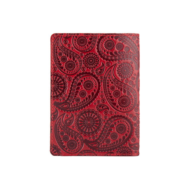 Обложка для паспорта HiArt PC-01-C19-1652-T004 Crystal Red "Buta Art" - изображение 2