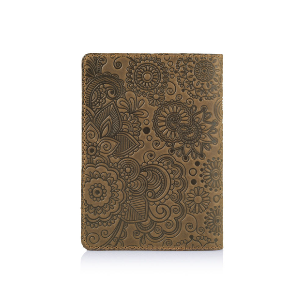 Обложка для паспорта HiArt PC-01-S19-1020-T005 Shabby Brown "Mehendi Art" - изображение 2