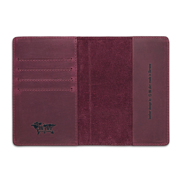 Обложка для паспорта HiArt PC-02-S19-1621-T002 Shabby Plum "7 wonders of the world" - изображение 4