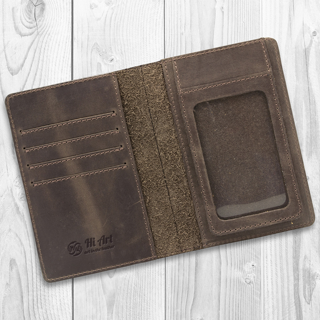 Обложка-органайзер для документов HiArt PC-03-S19-1106-000 Shabby Gavana Brown - изображение 4