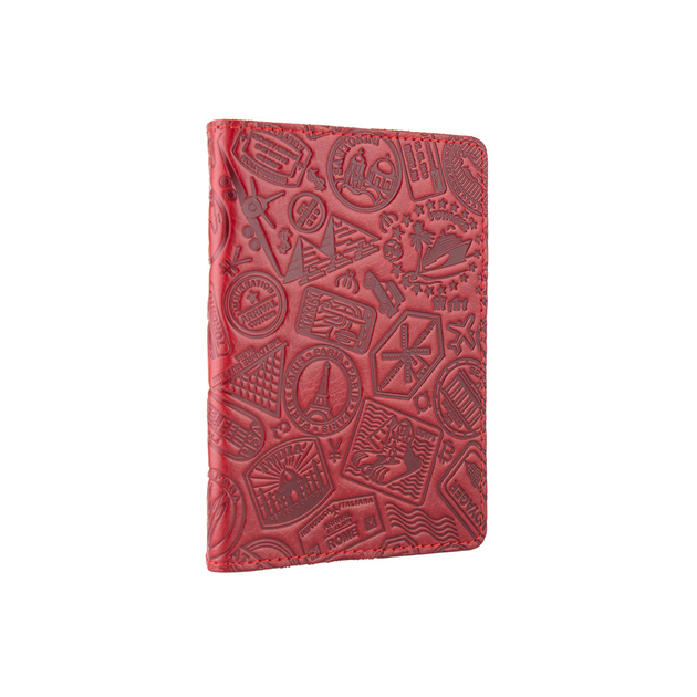 Обложка для паспорта HiArt PC-01-C19-1652-T007 Crystal Red "Let's Go Travel" - Фото 3 Обложка для паспорта HiArt PC-01-C19-1652-T007 Crystal Red "Let's Go Travel" - изображение 3
