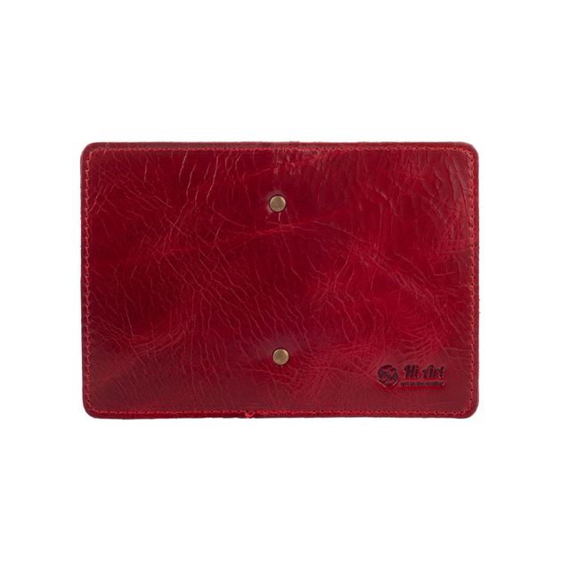 Обложка-органайзер для документов ( ID паспорт )/ карт Hi Art AD-03-C19-1652-000 Crystal Red - изображение 4
