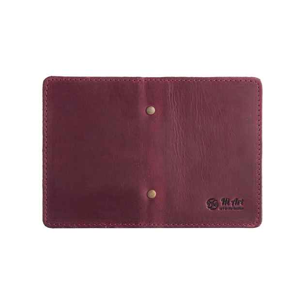 Обложка-органайзер для документов ( ID паспорт ) / карт Hi Art AD-03-S19-1621-000 Shabby Plum - изображение 4