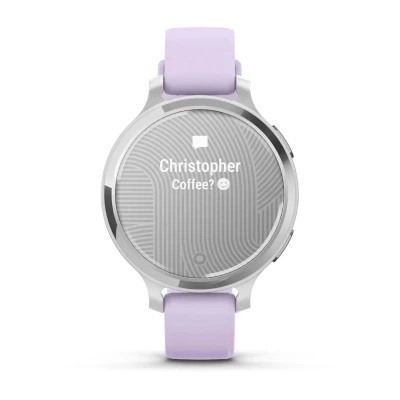Смарт-часы Garmin Lily 2 Active, Silver/Jasmine Purple, Silicone, (010-02891-01) - изображение 8