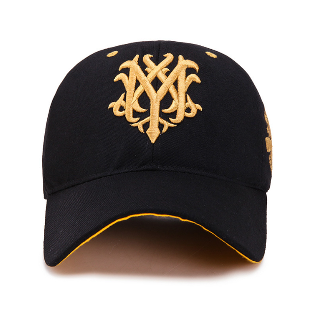 Бейсболка чёрная с золотой вышивкой New York Yankees WOLF Золота Кепка NY (ІІ) 33973 - Фото 6 Бейсболка чёрная с золотой вышивкой New York Yankees WOLF Золота Кепка NY (ІІ) 33973 - изображение 6