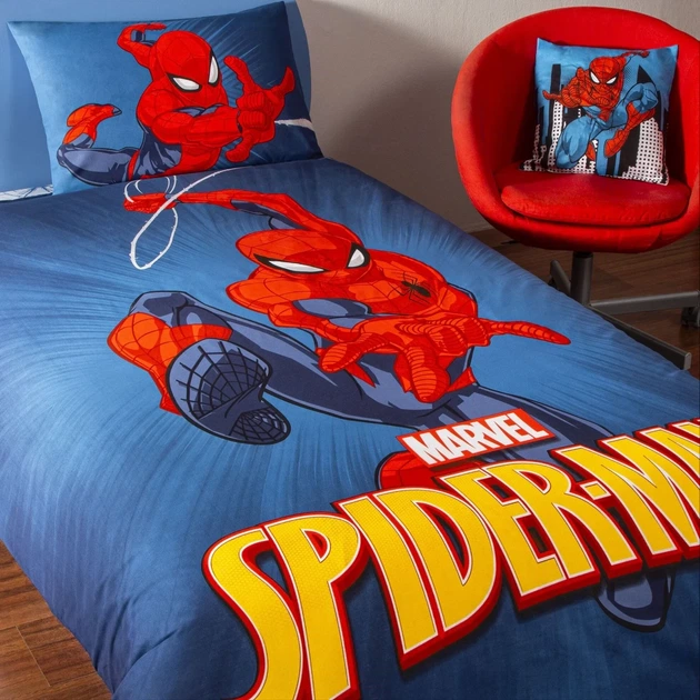 Постільна білизна TAC Disney 160×220 см Spiderman Classical - зображення 2