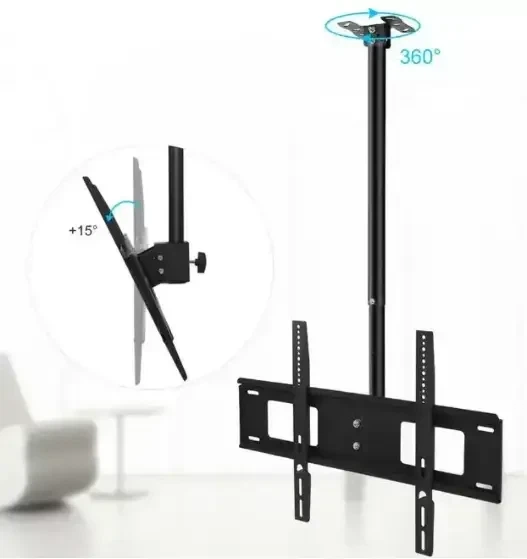 Потолочное крепление для телевизора V-Star D807 26-55" с поворотом и наклоном 6889 - изображение 2