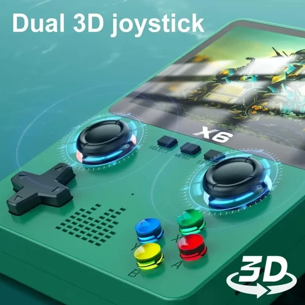 Портативная игровая приставка консоль Game Console-X6 9401 - изображение 3