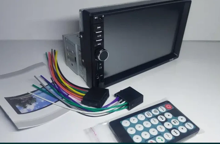 Автомагнитола 1DIN 7012B с Bluetooth и пультом с сенсорным экраном 8629 - Фото 2 Автомагнитола 1DIN 7012B с Bluetooth и пультом с сенсорным экраном 8629 - изображение 2