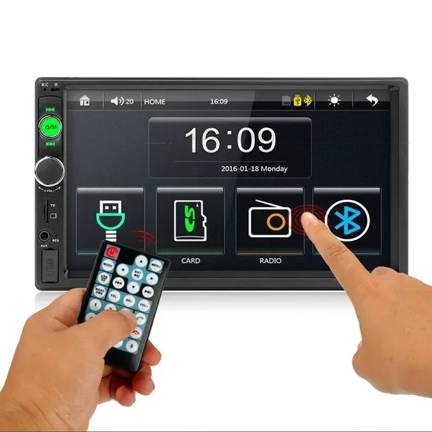 Автомагнитола 2Din 7010B MP5 Bluetooth сенсорным экраном 7.0" - изображение 8