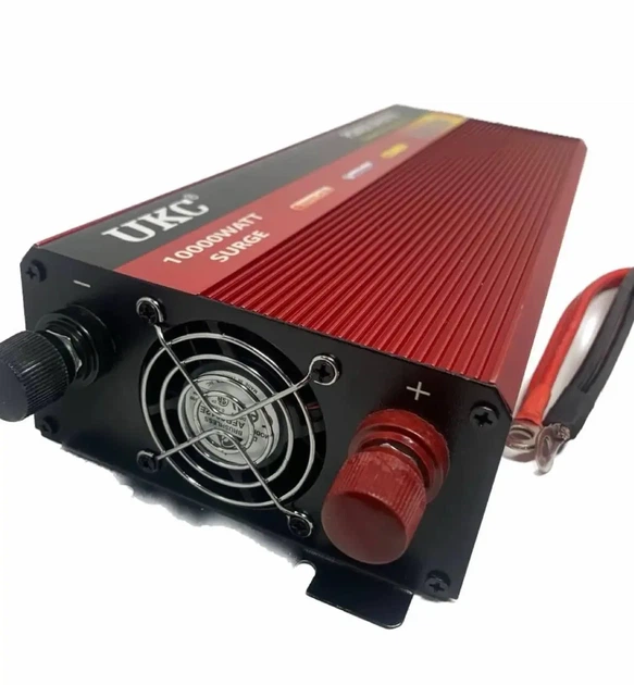 Перетворювач напруги UKC AR-5000M / BR-5000M інвертор автомобільний AC/DC 5000W 12-220V 8268 - зображення 6