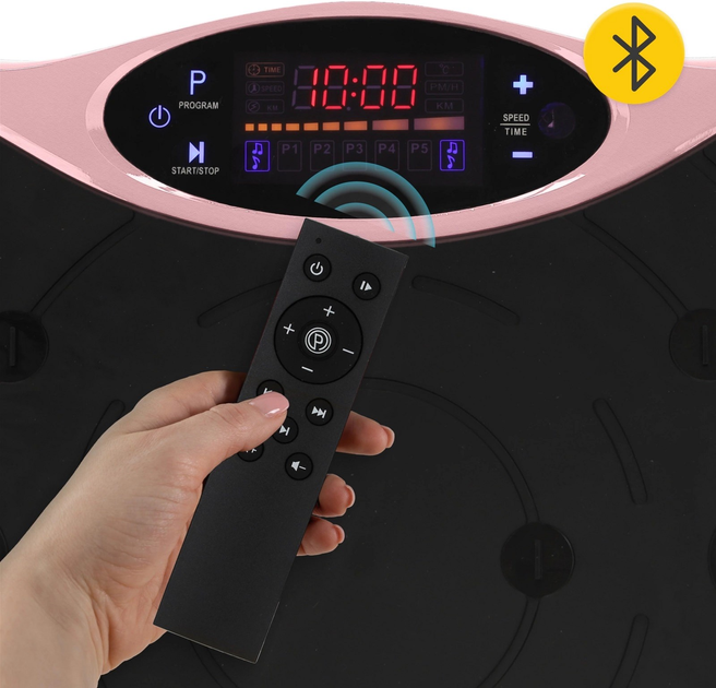 Вібраційна платформа 4FIZJO Black/Pink (VP03)  - зображення 8