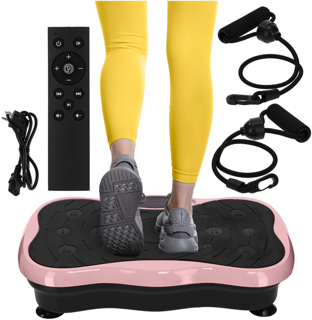 Вібраційна платформа 4FIZJO Black/Pink (VP03)  - зображення 9