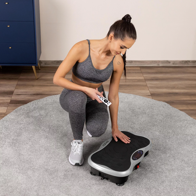 Platforma wibracyjna Gymtek XP500 Silver (5907766667001) - obraz 9