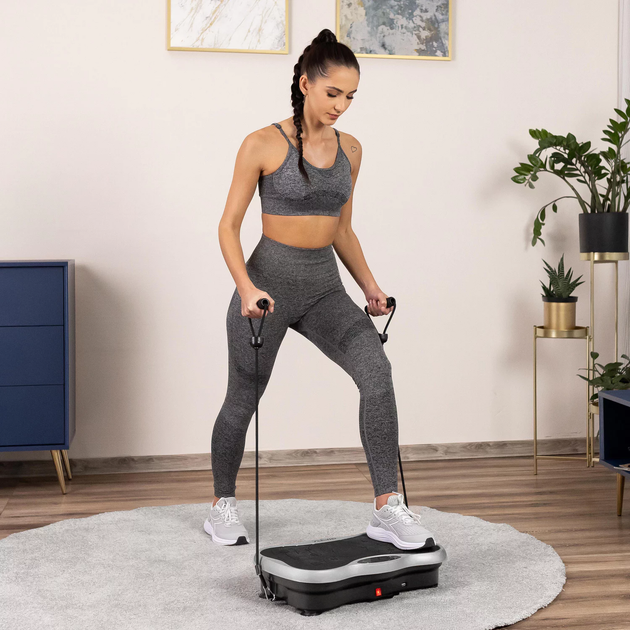 Platforma wibracyjna Gymtek XP500 Silver (5907766667001) - obraz 10