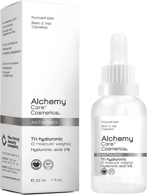 Serum do twarzy Alchemy Care Cosmetics Antiaging Tri-Hyaluronic 30 ml (8436587020971) - obraz 1