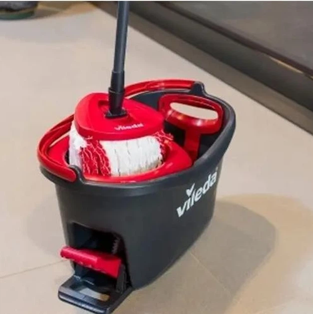 Набір для прибирання Відро та Швабра Vileda 163422 TURBO 2в1 Microfibre - Фото 10 Набір для прибирання Відро та Швабра Vileda 163422 TURBO 2в1 Microfibre - изображение 10