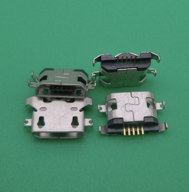 Роз'єм гніздо micro USB 5pin Lenovo A850 A800 S820 S880 P780 A820 S820 P770 A800 S920 a670t P708 S850E - зображення 2