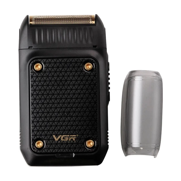 Аккумуляторная электробритва шейвер для бритья лица с USB VGR V-353 Pro Черный + Щетка - Фото 14 Аккумуляторная электробритва шейвер для бритья лица с USB VGR V-353 Pro Черный + Щетка - изображение 14