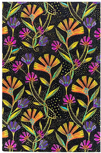 Блокнот Paperblanks Wild Flowers Mini Flexi з лініями 9 х 14 см 208 аркушів (9781439797402) - зображення 3