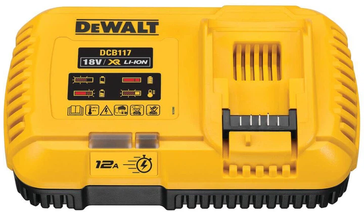 Зарядное устройство для аккумуляторов инструмента DeWALT DCB117 - изображение 2