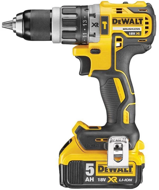 Набір з двох безщіткових інструментів DeWALT DCK266P3 (DCD796+DCF887) - Фото 3 Набір з двох безщіткових інструментів DeWALT DCK266P3 (DCD796+DCF887) - зображення 3