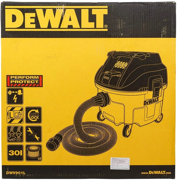Промышленный пылесос DeWALT DWV901L - Фото 8 Промышленный пылесос DeWALT DWV901L - изображение 8