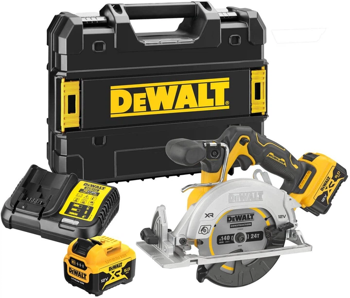 Дискова акумуляторна пила DeWALT DCS512P2 - зображення 3