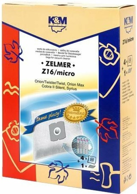 Zestaw worków K&M Micro Z16 (5907525807693) - obraz 1