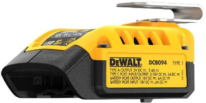 Переходник адаптер для аккумулятора DeWALT DCB094K - Фото 3 Переходник адаптер для аккумулятора DeWALT DCB094K - изображение 3