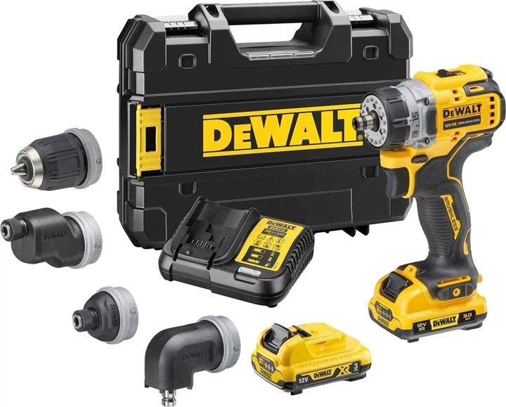Акумуляторний дриль-шурупокрут DeWALT DCD703L2T - Фото 1 Акумуляторний дриль-шурупокрут DeWALT DCD703L2T - зображення 1