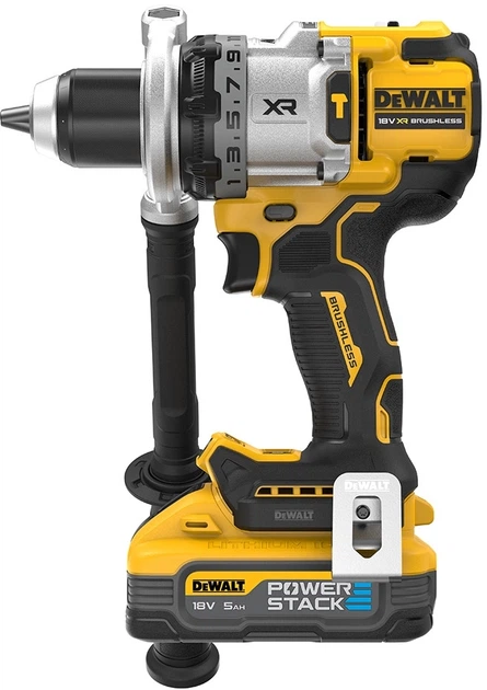 Набір з двох інструментів безщіткових DeWALT DCK2200H2T (ударний дриль-шурупокрут DCD1007 + ударний шурупокрут DCF860) - зображення 3