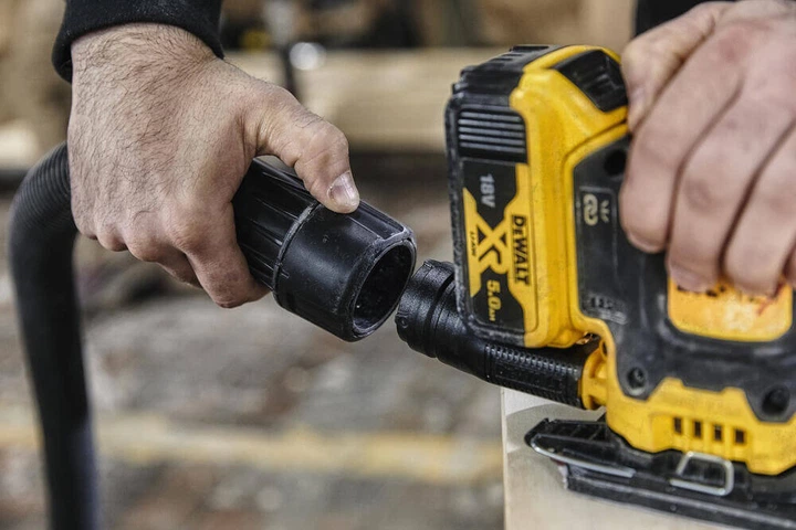 Акумуляторна вібраційна шліфувальна машина DeWALT DCW200P2 - зображення 9