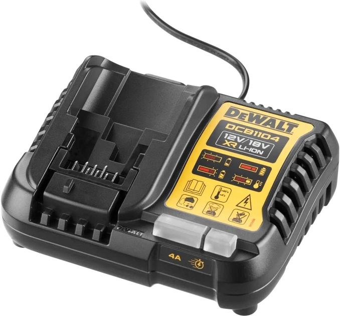 Зарядное устройство для аккумуляторов инструмента + аккумуляторы DeWALT DCB1104M2 2шт. - Фото 2 Зарядное устройство для аккумуляторов инструмента + аккумуляторы DeWALT DCB1104M2 2шт. - изображение 2