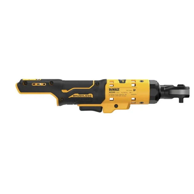 Гайковерт угловой ключ-храповик аккумуляторный бесщеточный DeWALT DCF503N - изображение 5