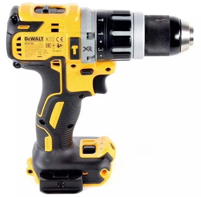 Дрель-шуруповерт аккумуляторная DeWALT DCD796NT - изображение 3