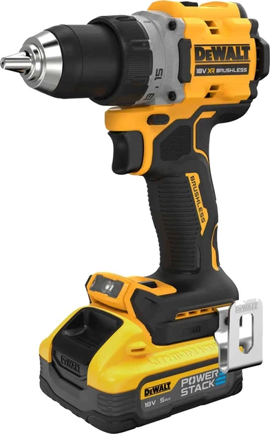 Дрель-шуруповерт аккумуляторная бесщеточная DeWALT DCD800H2T - Фото 2 Дрель-шуруповерт аккумуляторная бесщеточная DeWALT DCD800H2T - изображение 2
