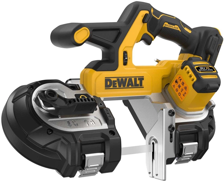 Пила стрічкова акумуляторна DeWALT DCS378N - зображення 2