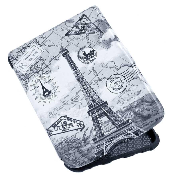 Чехол для PocketBook 617 Ink Black "Париж" – обложка на электронную ...