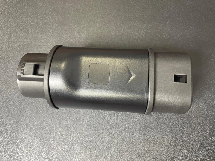Перехідник Type1 на Type2 (Tesla, Nissan, Renault, , BMW, Audi, Mercedes, Jaguar) J1772 32A 7 кВт тесла 1-фаза type 1 (станція) - type 2 (європейське авто) - изображение 6