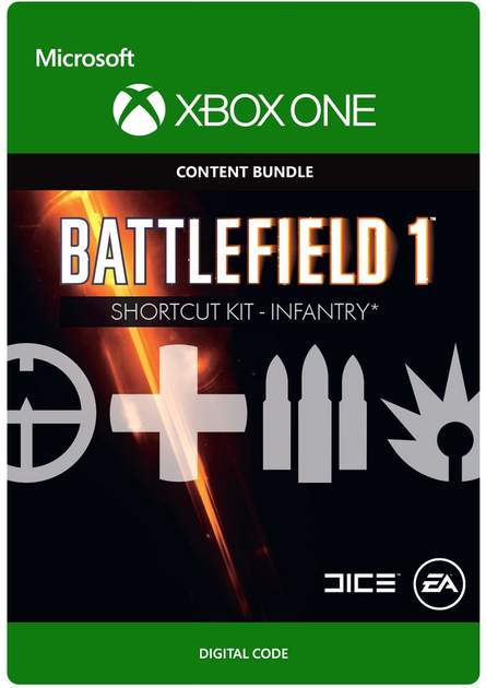 Гра Xbox One Battlefield 1 Shortcut Kit: Infantry Bundle DLC (Електронний ключ) (8806188715659) - зображення 1