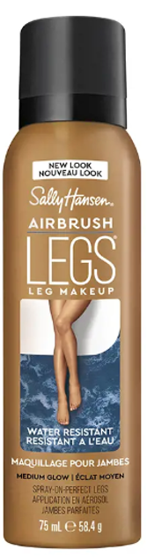 Спрей для автозасмаги ніг Sally Hansen Airbrush 02 Medium 75 мл (3616304827808) - зображення 1