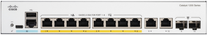 Przełącznik Cisco Catalyst 1200 (C1200-8T-E-2G) - obraz 1