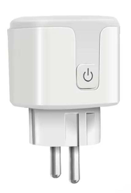 Смарт розетка Tuya Smart WiFi Head 20А з лічильником електроенергії 4400W Біла - Фото 1 Смарт розетка Tuya Smart WiFi Head 20А з лічильником електроенергії 4400W Біла - зображення 1