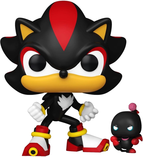 Фото - Фигурки / трансформеры Funko Фігурка  POP&buddy: Sonic - Shadow w/DChao  (889698803083)