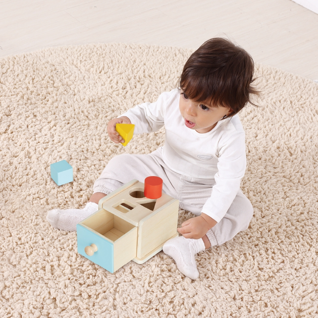 Pudełko edukacyjne Tooky Toy XXL Montessori Box 6 w 1 (6976831550066) - obraz 5