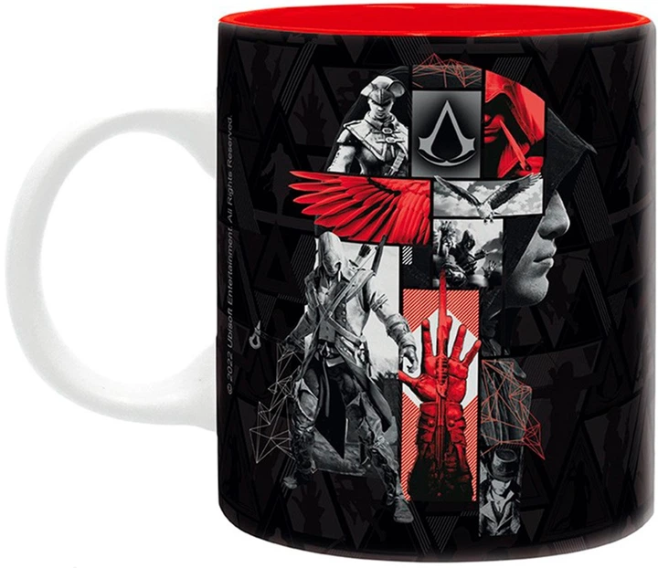 Чашка ABYstyle ASSASSIN'S CREED Crest Black and Red (Асасини) 320 мл (3665361100133) - зображення 2